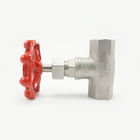 As válvulas de aço inoxidável customizáveis que sondam a válvula de parada DIN2999 rosquearam a extremidade
