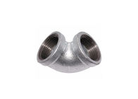 Os encaixes de tubo pequenos dos encaixes de tubulação do ferro maleável/solda de extremidade galvanizaram cotovelos da tubulação