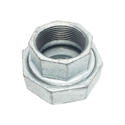A união maleável NPT do ferro fundido dos encaixes do ferro galvanizado do UL FM pisou