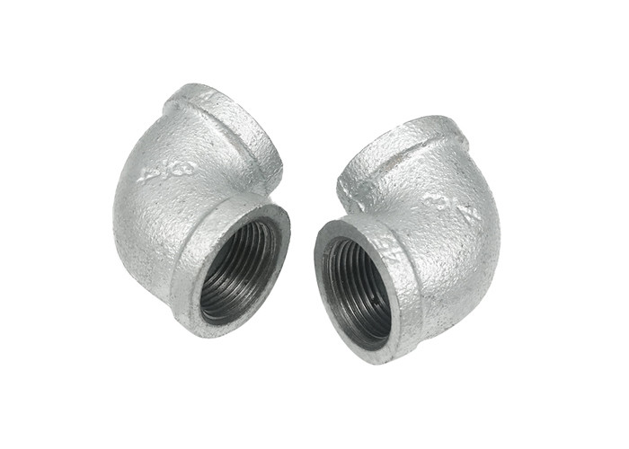 Conectores de prata da tubulação do metal da cor encaixes de 1 tubulação galvanizados polegada para as tubulações de vapor