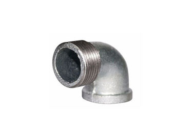 Conectores masculinos/fêmeas galvanizados da tubulação do ferro do cotovelo do ferro maleável para a proteção contra incêndios
